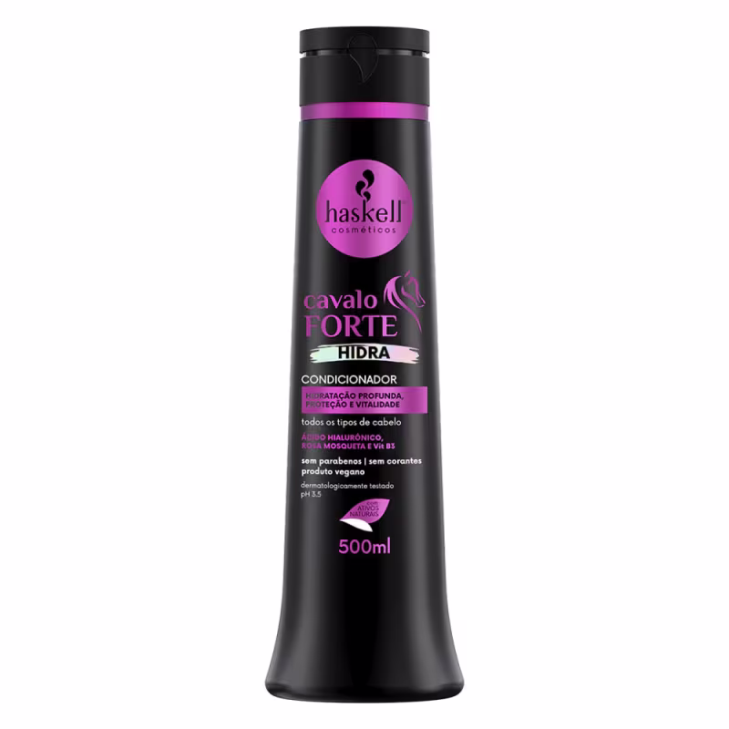 Kit Haskell Cavalo Forte Hidra Sh Cond (500ml/g) Másc + Sérum