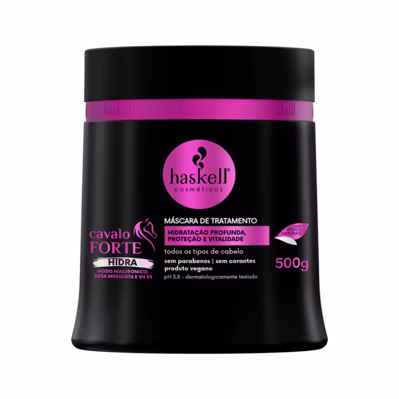 Kit Haskell Cavalo Forte Hidra Sh Cond (500ml/g) Másc + Sérum