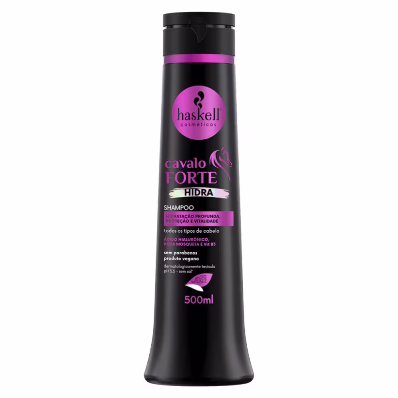 Kit Haskell Cavalo Forte Hidra Sh Cond (500ml/g) Másc + Sérum
