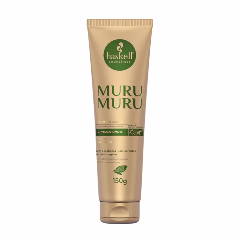 Kit Haskell Murumurú Shampoo, Condicionador e Manteiga + Polpa em Creme