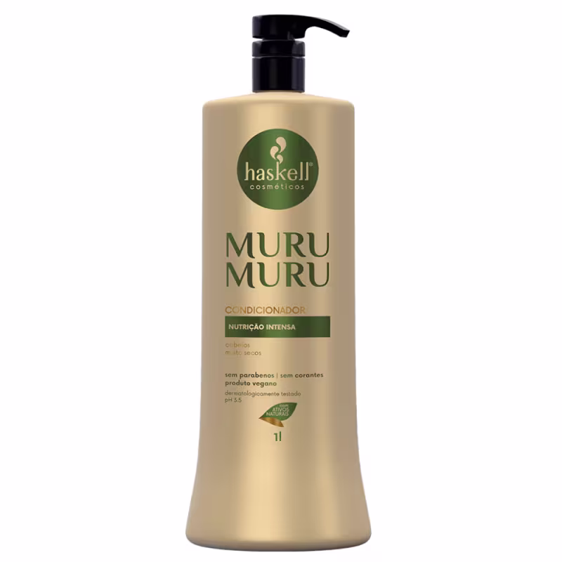 Kit Haskell Murumurú Shampoo, Condicionador e Manteiga + Polpa em Creme