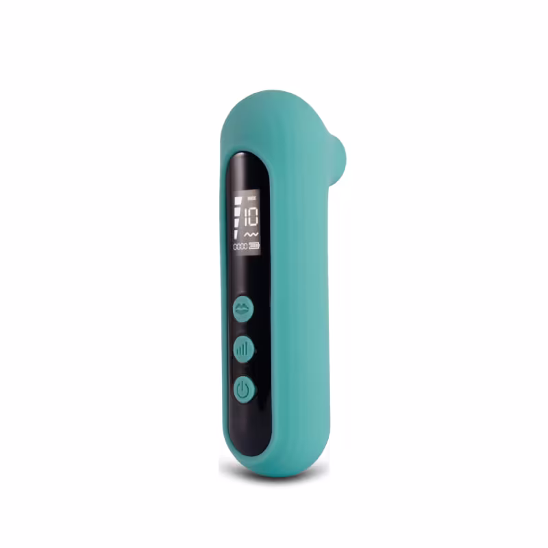 Sugador de Clitóris Sensevibe Digital Suck 10 Intensidades com Visor Silicone Recarregável Premium A Sós