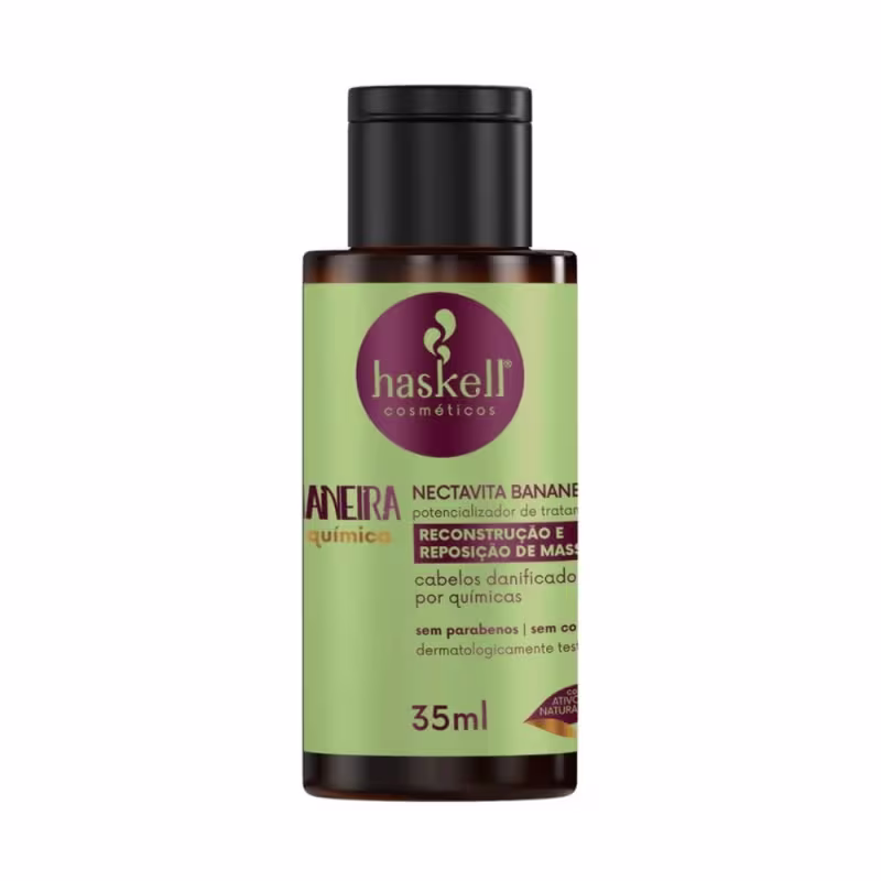 Haskell Potencializador de Tratamento Ampola Nectavita Bananeira Pós-Química 35ml