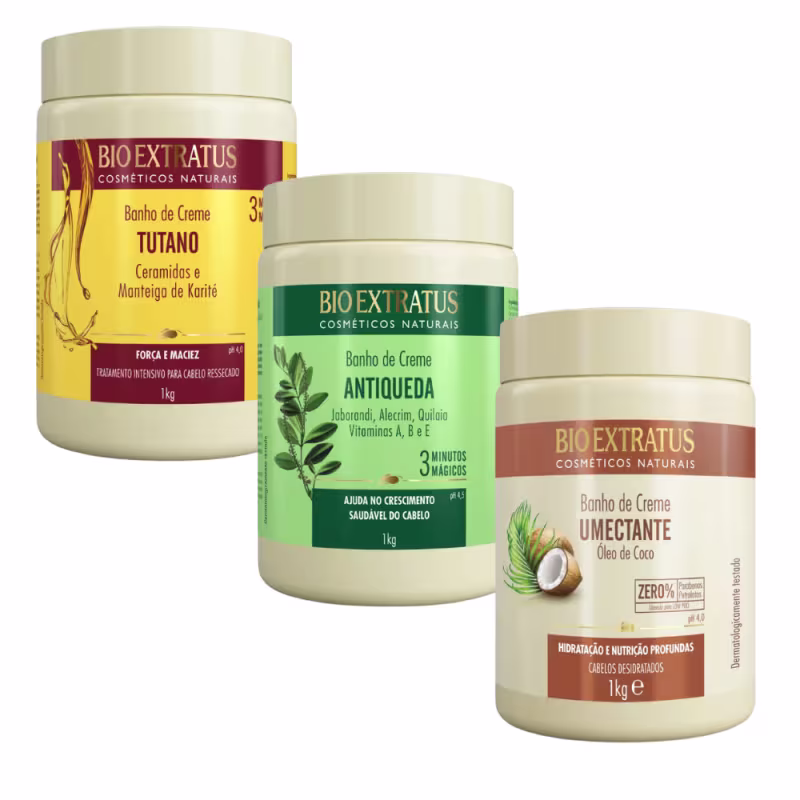 Cronograma Capilar Bio Extratus  Fortalecedor 1kg
