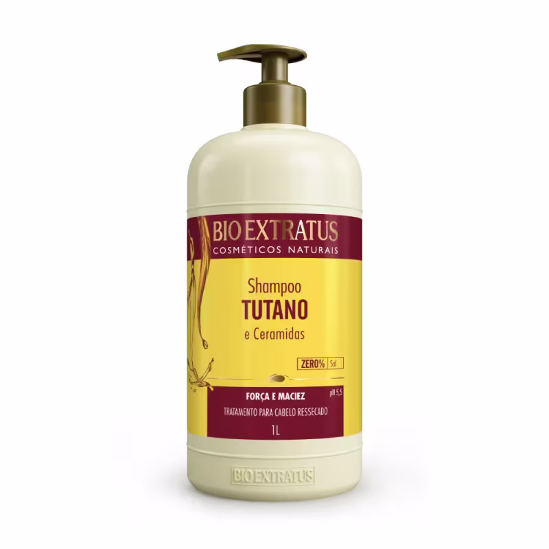 Kit Bio Extratus Tutano Shampoo Condicionador Máscara 1L/Kg Creme Silicone 250ml