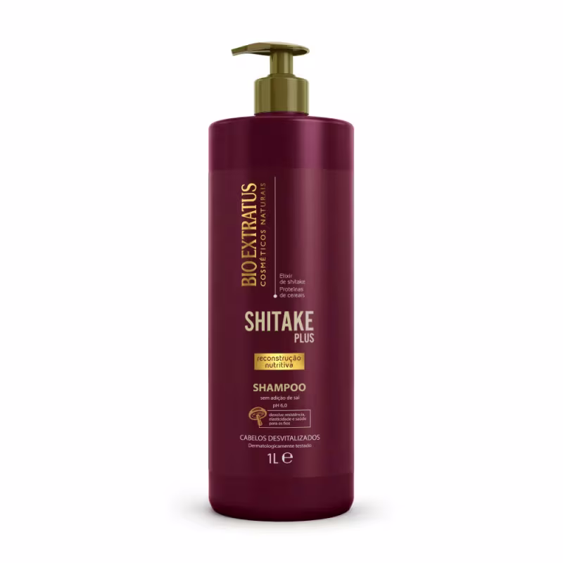 Kit Bio Extratus Shitake Plus Reconstrução Nutritiva Completo