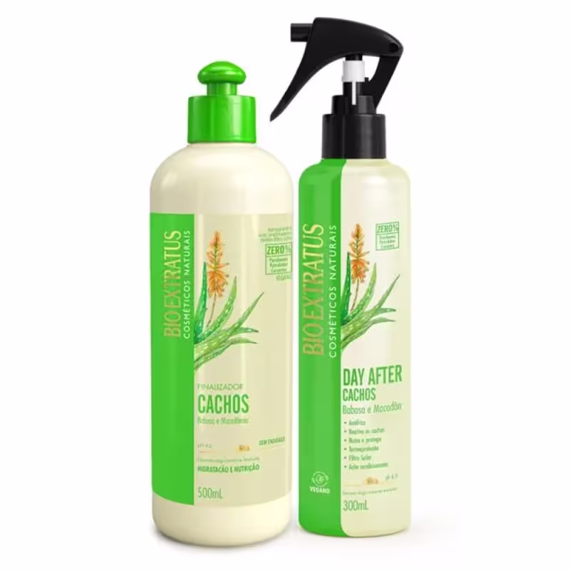 Kit Bio Extratus Cachos Finalizador 500mL/g e Day After