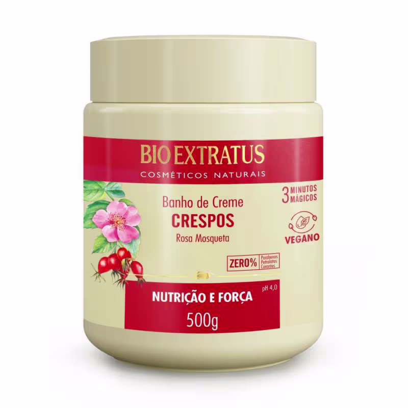 Banho de Creme Bio Extratus Crespos 500g