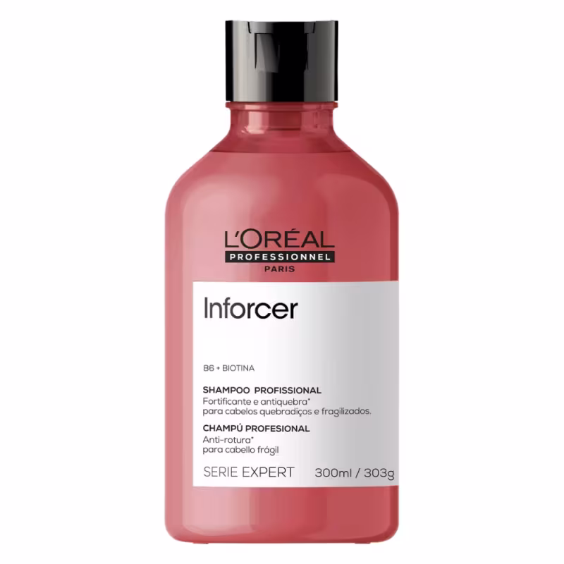 Kit L'Oréal Inforcer B6 + Biotin Home Care Shampoo e Máscara