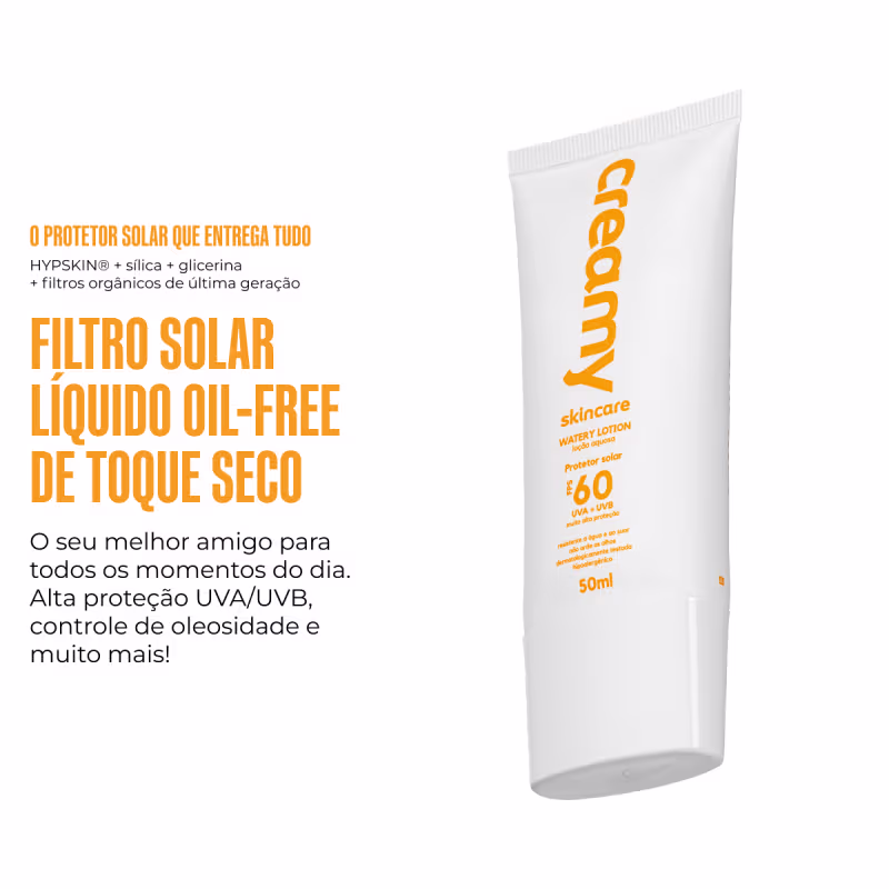 Duo Calming Cream 40g + Protetor Solar Watery Lotion FPS60 50g Creamy