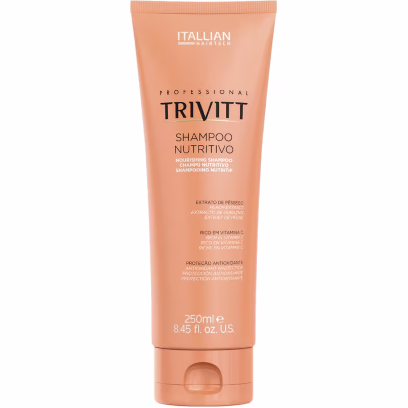 Trivitt Kit Fluido de Escova, Máscara Liquida Nutrição, Power Oil, Shampoo Nutritivo 250ml