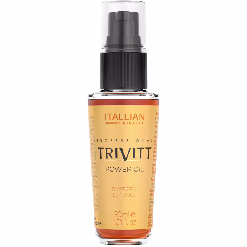 Trivitt Kit Fluido de Escova, Máscara Liquida Nutrição, Power Oil e Nutrição Intensiva 1kg