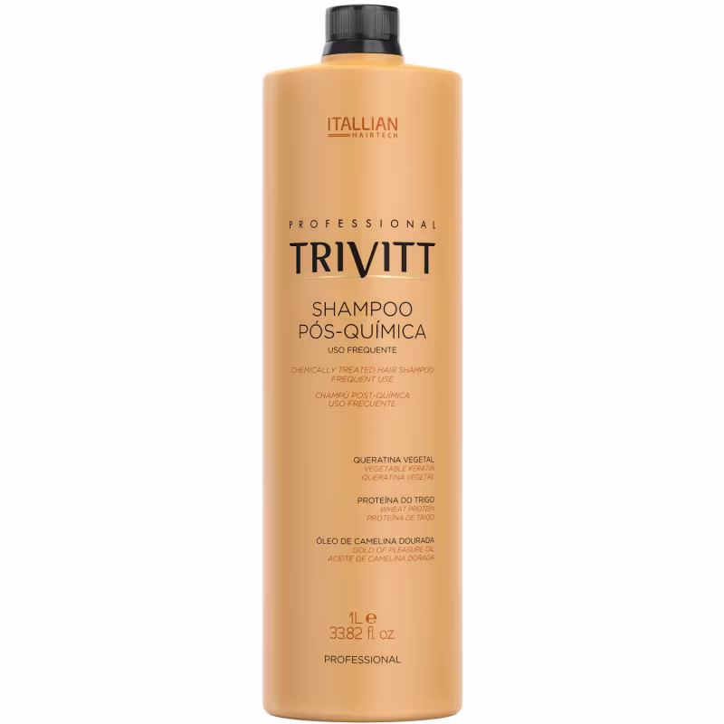 Trivitt: Brilho Intenso, Condicionador, Fluído, Hidratação 500g, Reparador e Shampoo 1L
