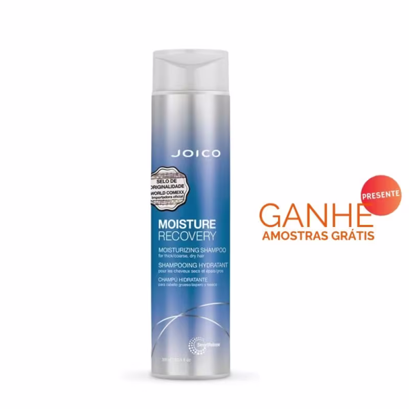 Joico Shampoo Moisture Recovery 300ml Hidratação + Amostras