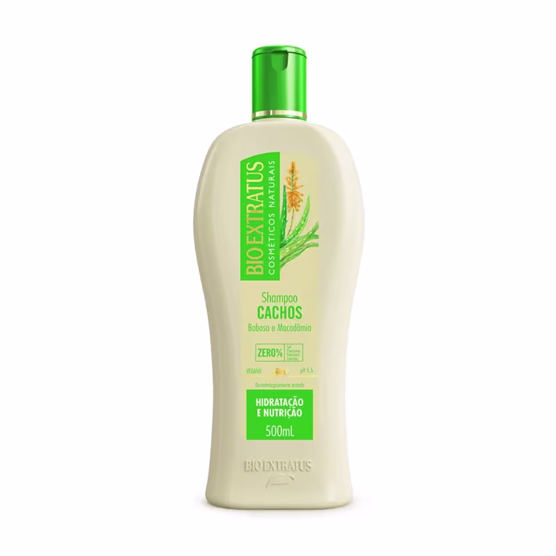 Kit  Cachos Shampoo e Mascara 2x500ml - Bio Extratus