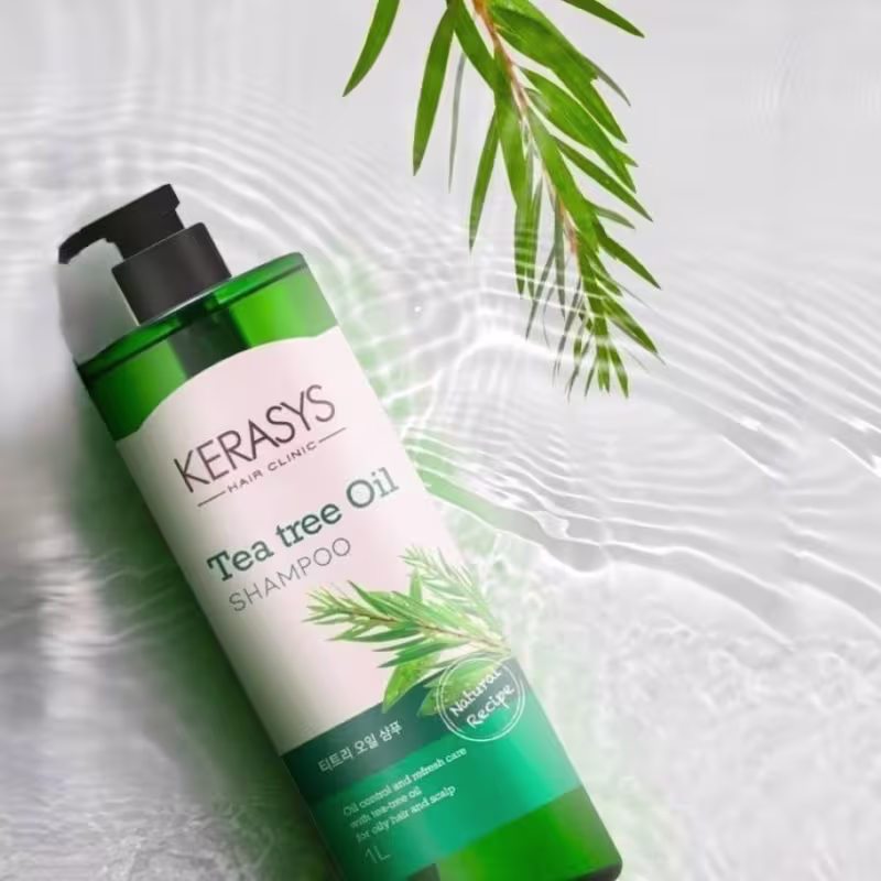 Shampoo Kerasys Tea Tree Oil 1L.