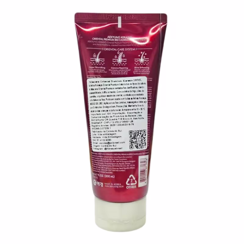 Kit Kerasys Oriental Premium - Shampoo 200ml + Condicionador 200ml + Hair Clinic Treatment 200ml