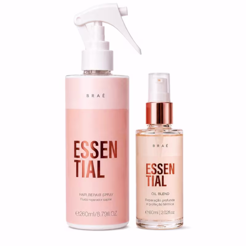 Kit Braé Essential - Fluído 260ml + Óleo 60ml