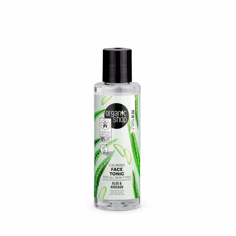 Kit Facial Essencial com Antiolheira Organic Shop - Aloe Vera e Abacate