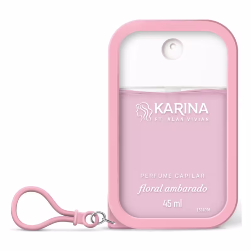 KARINA FT ALAN VIVIAN PERFUME CAPILAR 45ML TIPO:FRUTAL AMADEIRADO