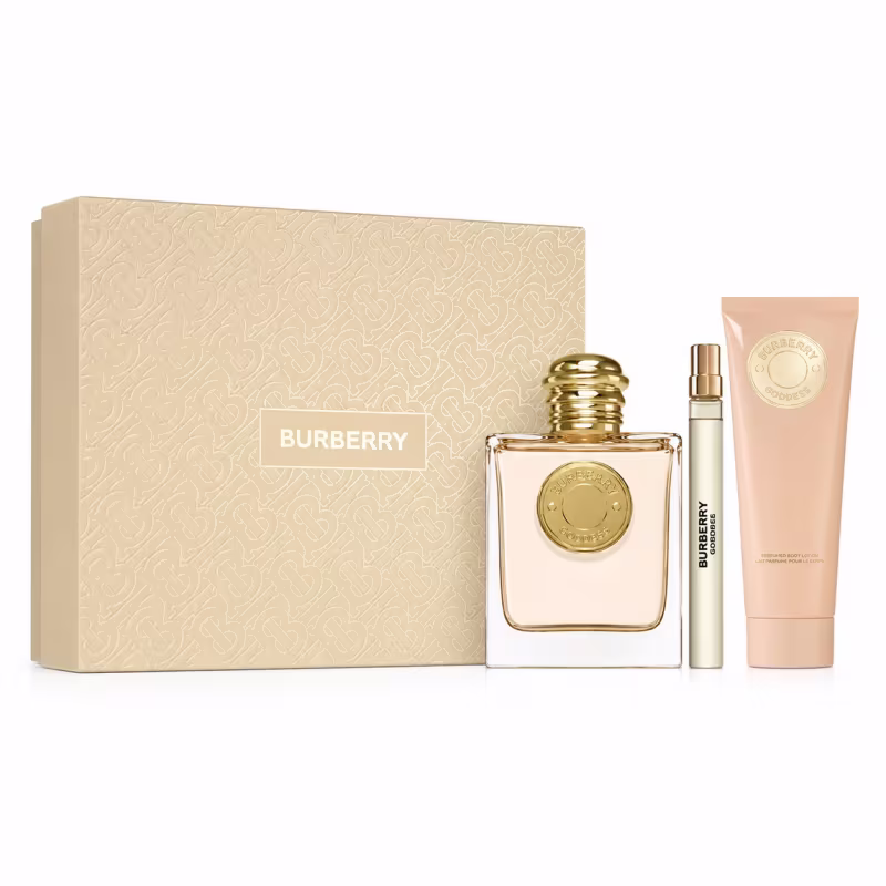Kit Goddess 100ml + Hidratante 75ml + Mini Spray 10ml Burberry Eau de Parfum - Perfume Feminino