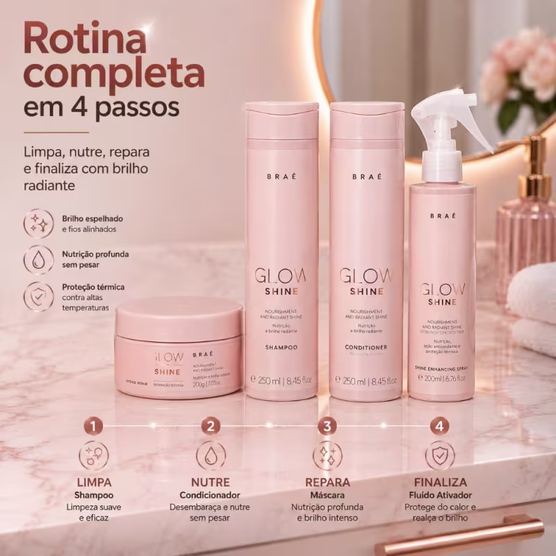 Kit Glow Shine Completo