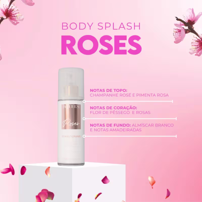 Kit 3 Unid. Barbour's ( My Sweet, Good Graces e Roses) 3x200ml