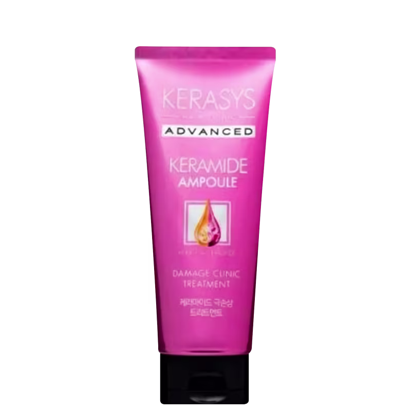 Kit Kerasys Keramide Ampoule Heat Protection + Damage Clinic, 2 produtos.