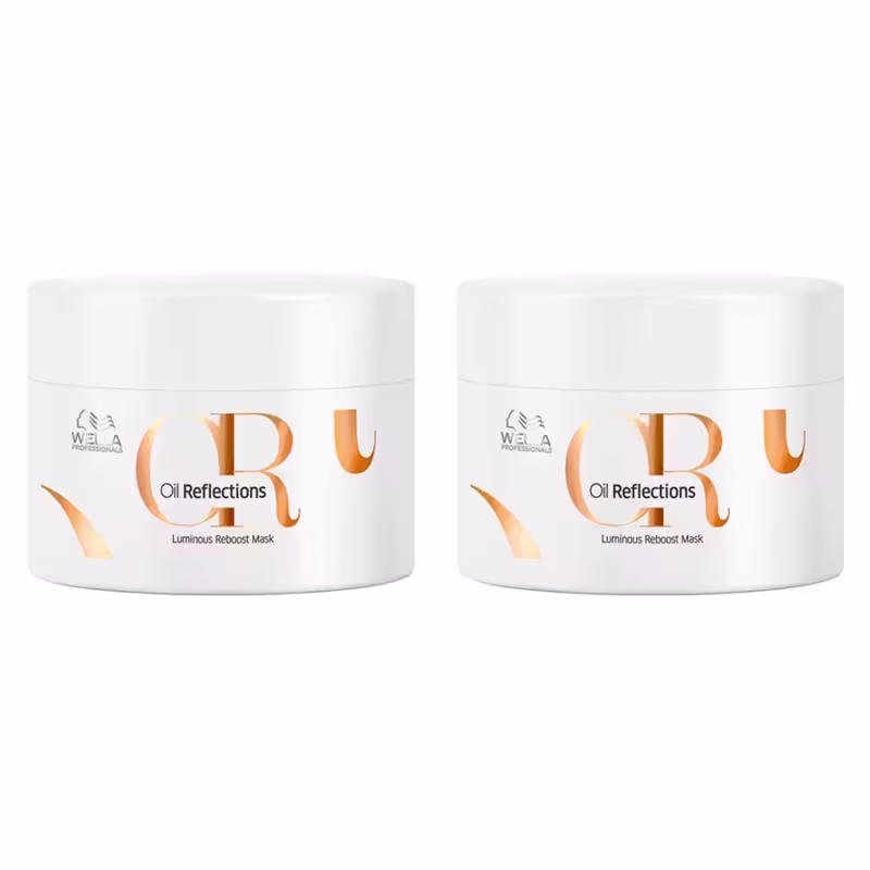 Kit Wella Professionals Oil Reflections Máscara de Brilho (2 Unidades)