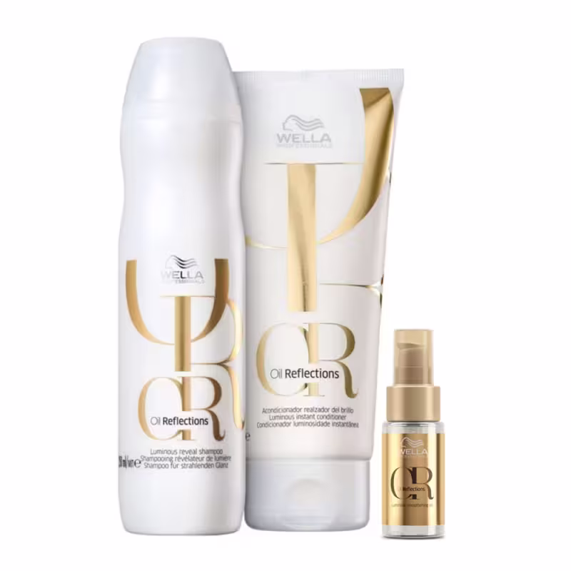 Kit Wella Professionals Oil Reflections Luminous Trio (3 Produtos)