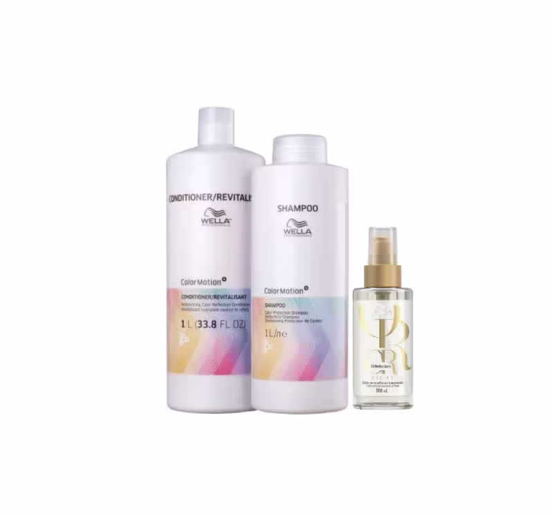 Kit Wella Professionals Color Motion+ Salon + Oil Reflections Light - Óleo Capilar 100ml