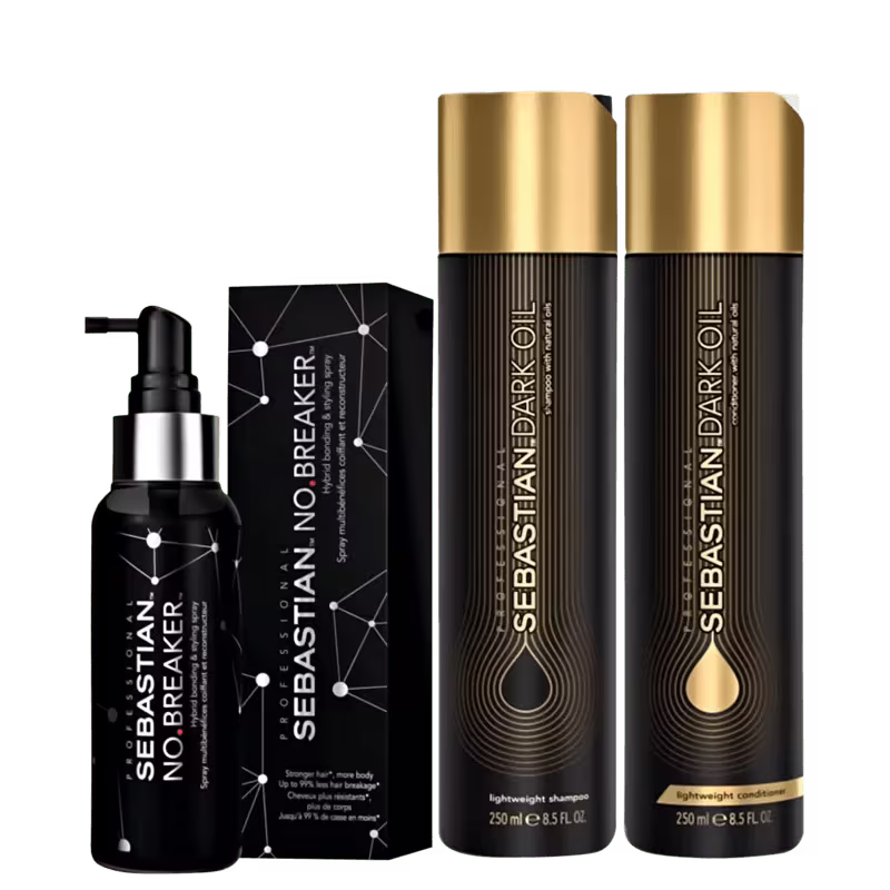 Kit Sebastian Professional Dark Oil No.Breaker Trio (3 Produtos)