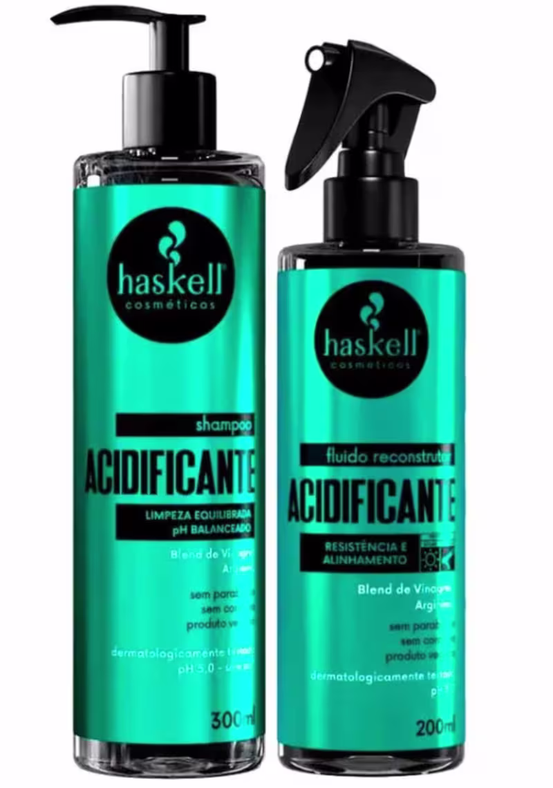 Haskell Kit – Shampoo + Fluído Acidificante