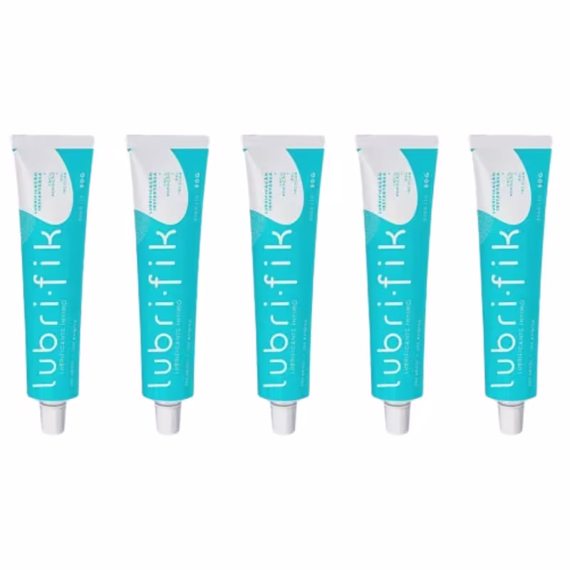 Cimed Lubrifik kit 5unid. Lubrificante Íntimo à Base D’Água 50g