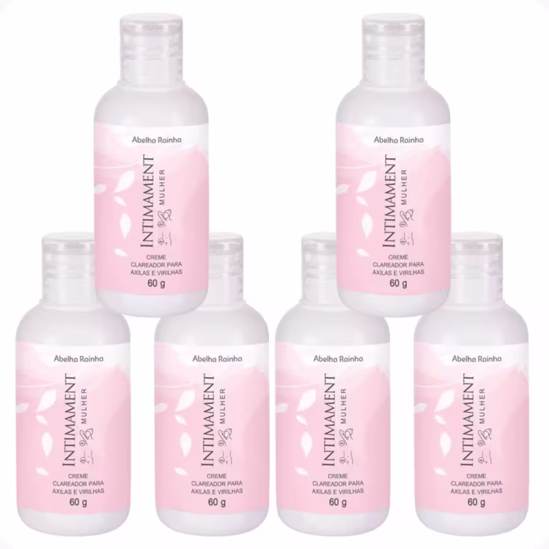 Kit Abelha Rainha Intimament Mulher Sexteto, 6 produtos.