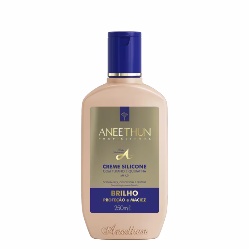 Aneethun Linha A Kit Creme de Silicone Brilho 2x250ml