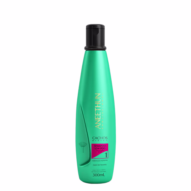 Aneethun Cachos System Kit Shampoo Máscara e Blend SOS Fluído Reconstrutor 210ml