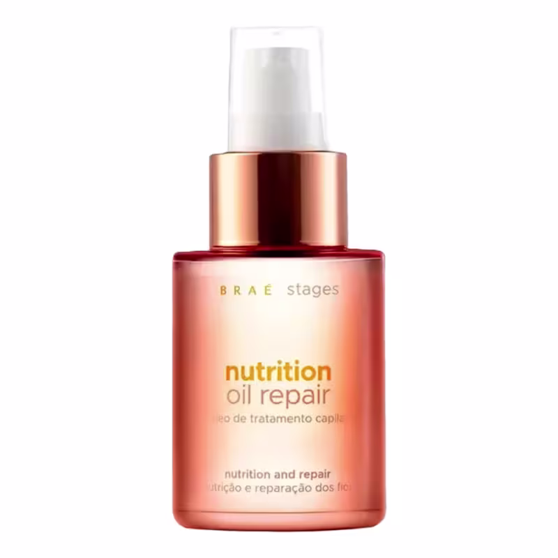 Kit Braé Stages Nutrition - Shampoo 250ml + Oil Repair 60ml