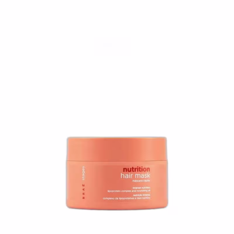 Kit Braé Stages Nutrition - Shampoo 250ml + Condicionador 250ml + Máscara 200g + Oil Repair 60ml