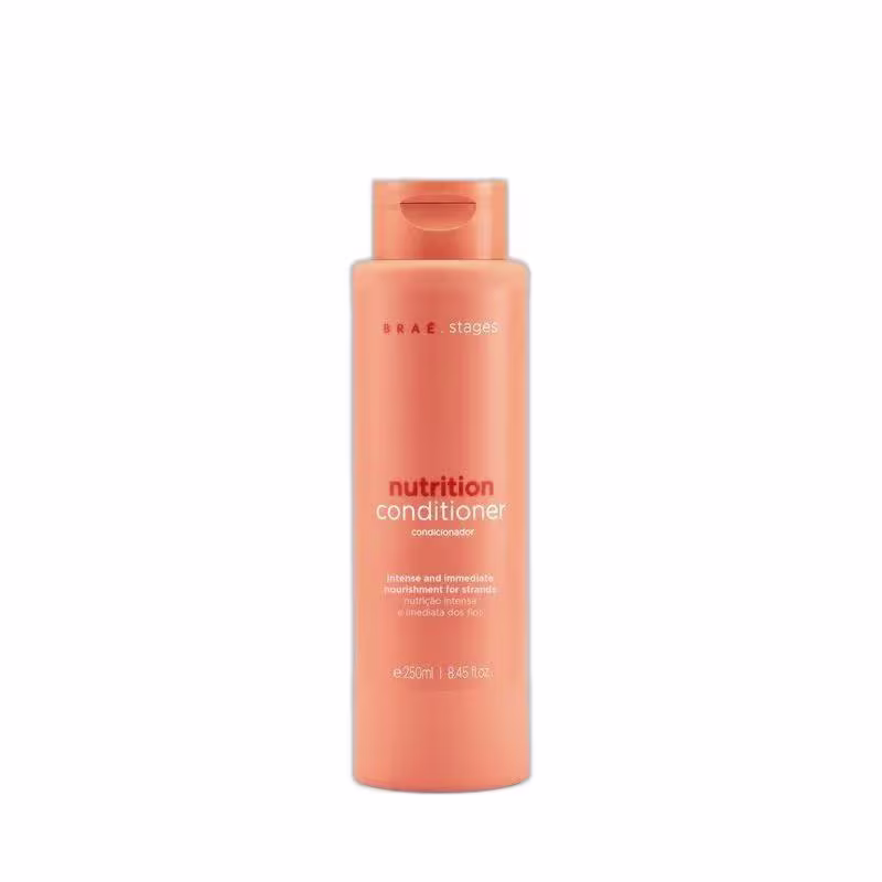 Kit Braé Stages Nutrition - Shampoo 250ml + Condicionador 250ml + Máscara 200g + Oil Repair 60ml
