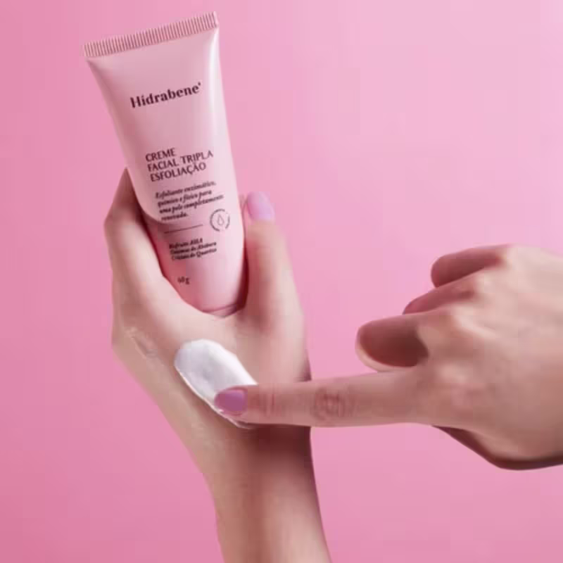 Kit Creme De Esfoliação + Limpador Facial Milk- Hidrabene
