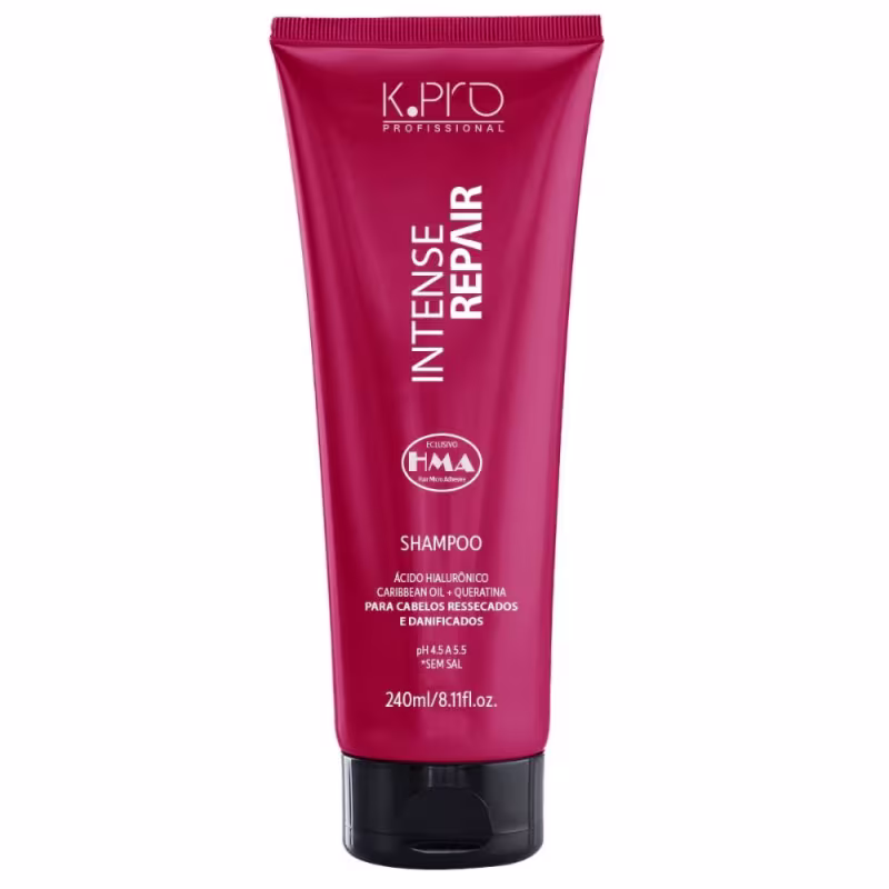Kit K.Pro Intense Repair - Shampoo 240ml + pH Acidificante 230g + Style Stick 30g