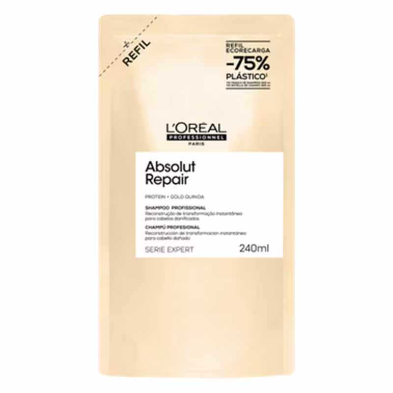 Kit Loreal Absolut Repair - Shampoo 300ml + Refil 240ml
