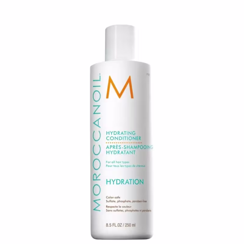 Kit Moroccanoil Hydrating - Shampoo 1L + Condicionador 250ml + Máscara Intense Hydration 250ml + Óleo 25ml