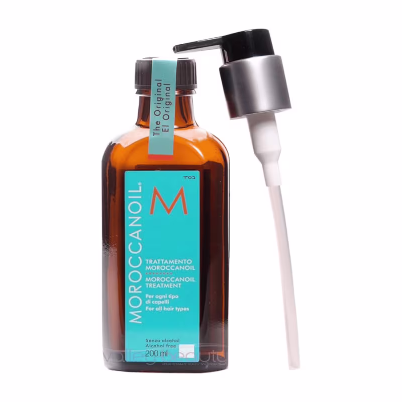 Kit Moroccanoil Frizz Control Shampoo 1L + Condicionador 1L + Óleo Tradicional 200ml