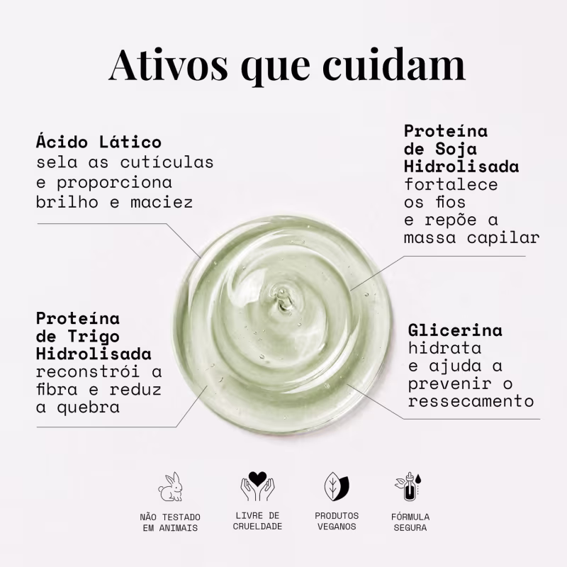 Kit 5 Ampolas Reconstrução - Fortalecimento e Maciez