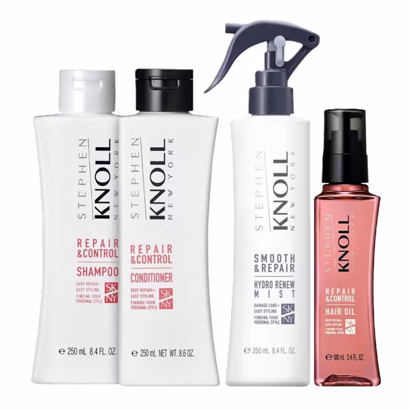 Kit Stephen Knoll Repair & Control - Shampoo 250ml + Condicionador 250ml + Leave-in Smooth 250ml + Hair Oil 100ml