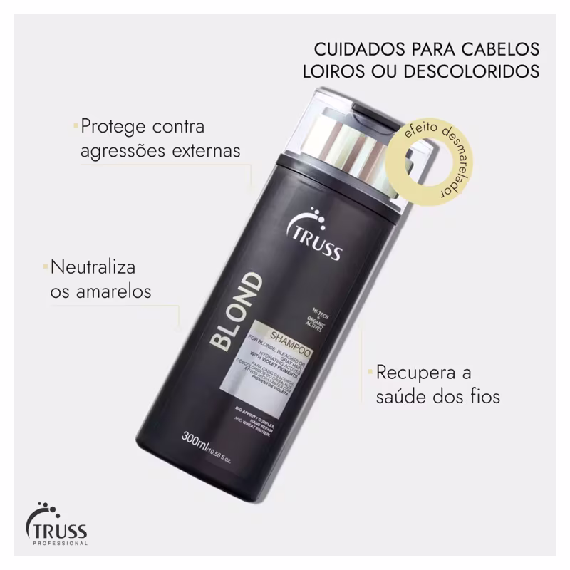 Truss Blond Kit Shampoo e Hair Protector Leave-in 250ml