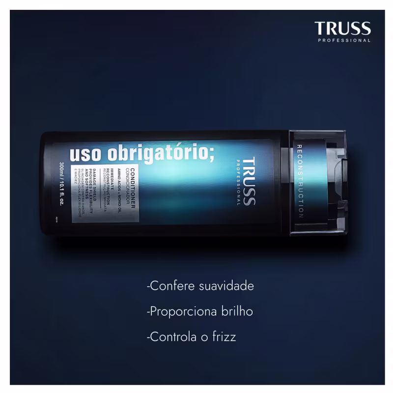Truss Uso Obrigatório Kit Condicionador 3x300ml