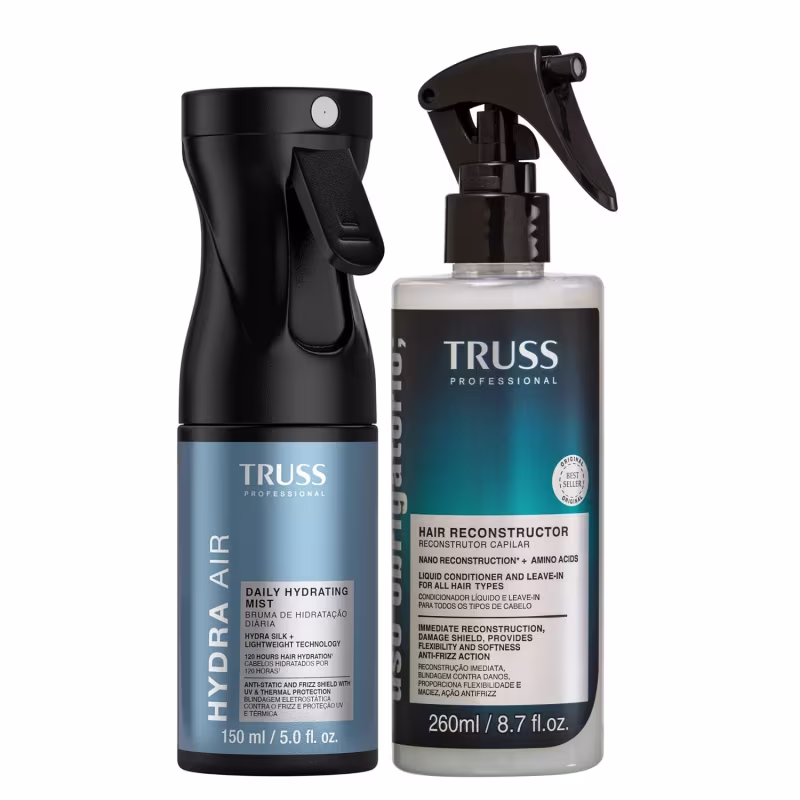 Kit Truss Hydra Air - Bruma de Hidratação 150ml + Uso Obrigatório 260ml